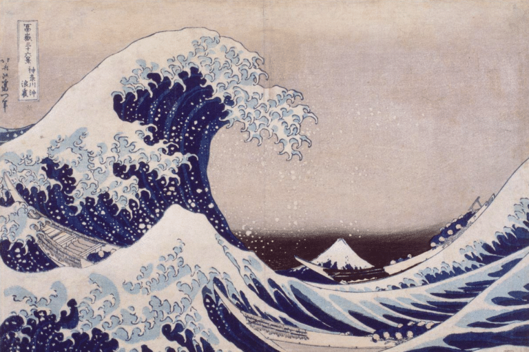 La vague d'Hokusai 